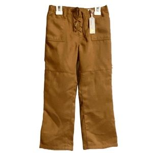 SALE! 
New! Gap Girls Suede Feel Bohemian Peasant Hippie Flare Pants Siz…